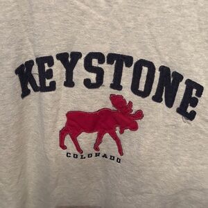 Blue 84 Light Gray Keystone Moose Sweatshirt